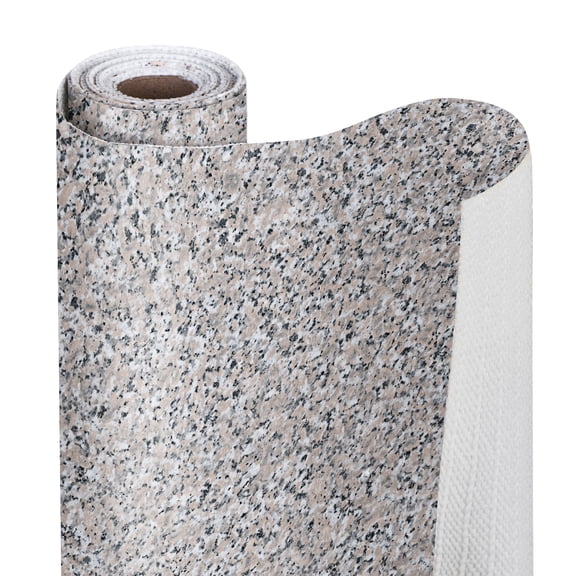 Smart Design Shelf Liner Bonded Grip - 12 inch x 10 feet - Rose Beta Granite