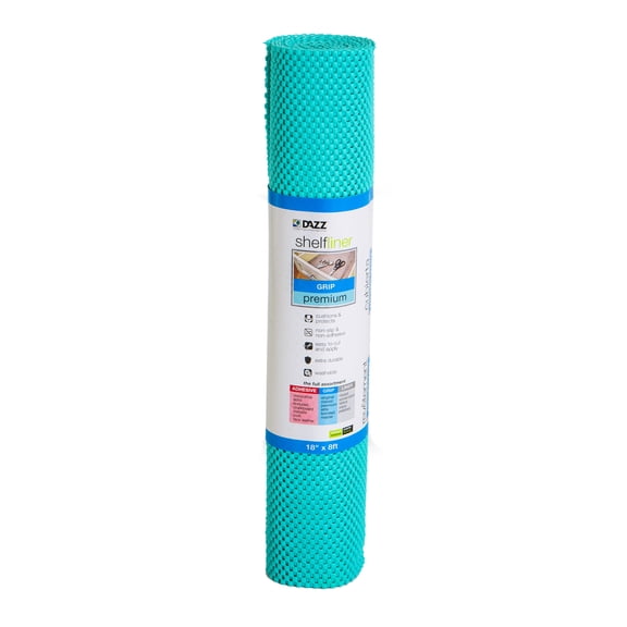 Smart Design Shelf Liner Premium Grip - (18 Inch x 8 Feet) - Drawer Cabinet Non Adhesive - Home & Kitchen [Mint]
