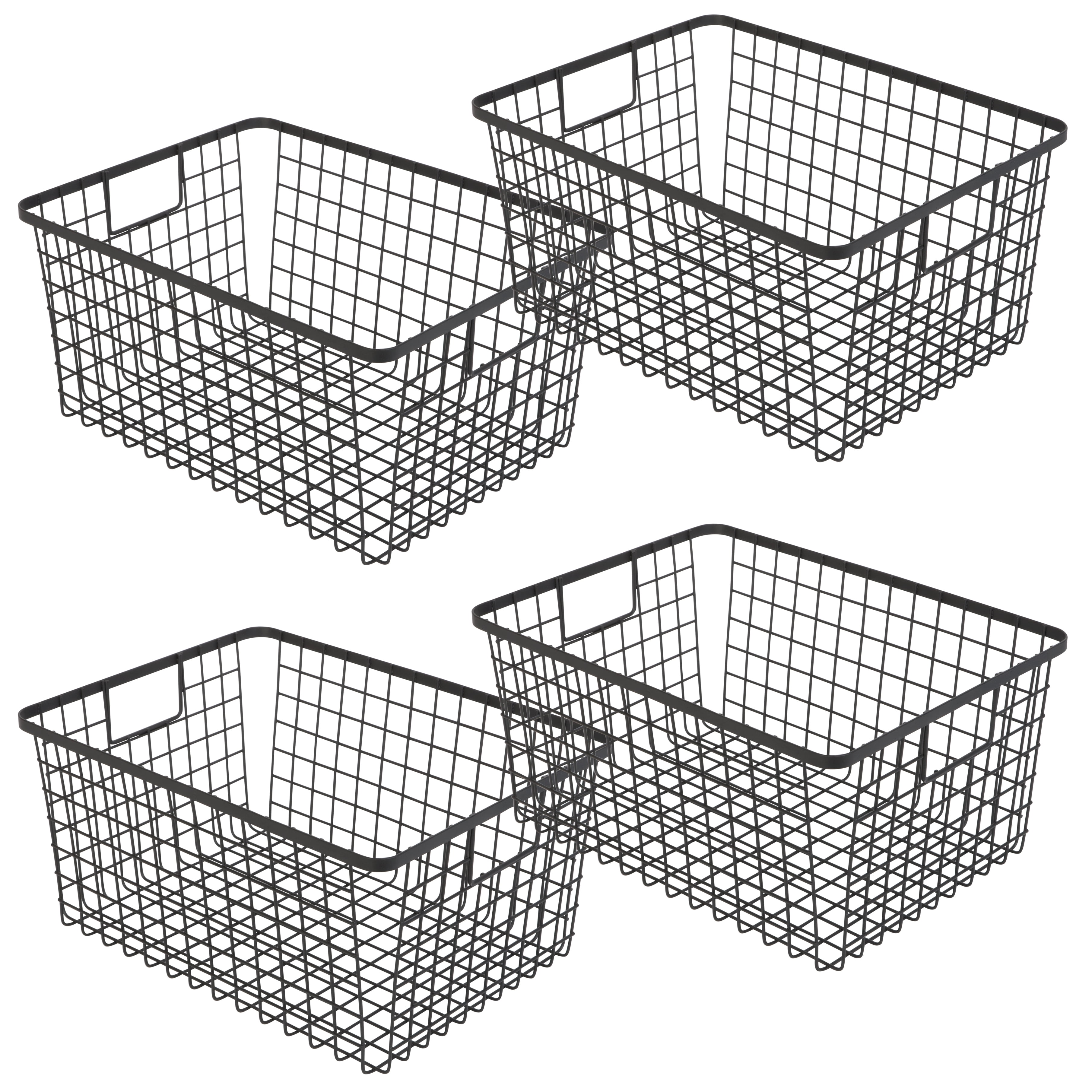 12 inch wire deals basket