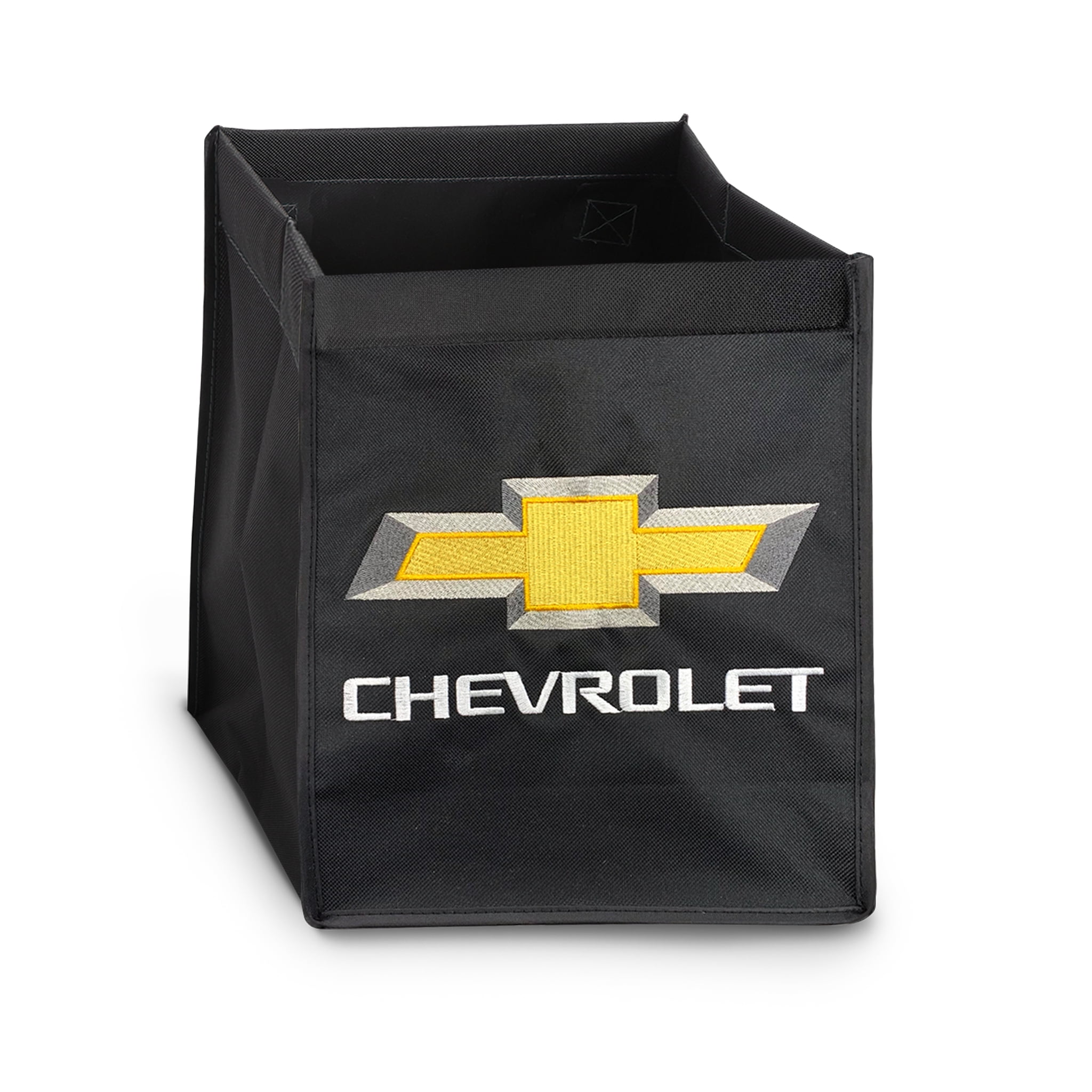 Smart Design Vehicle Waste Bag with Adjustable Strap - 9.5 x 11 Inch - Chevrolet