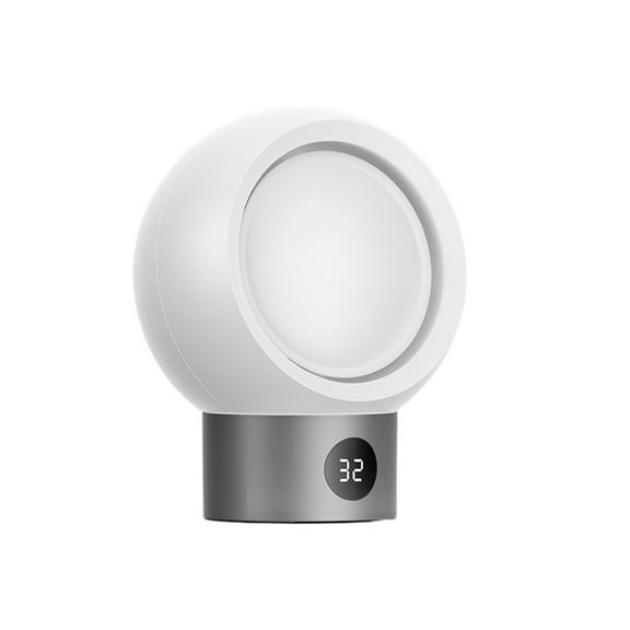 Smart Desktop Electric Heater With Temperature Display 500W, Mini Warmer Machine For Office Home Present For Christmas Birthday ,Warm Any Angle