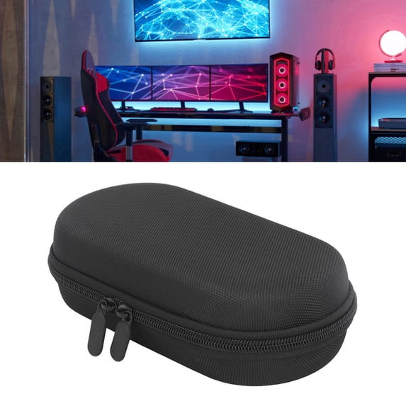 Smart Devices Waterproof Game Console Hard Shell, Black Game Console Carrying Case for PS 1000