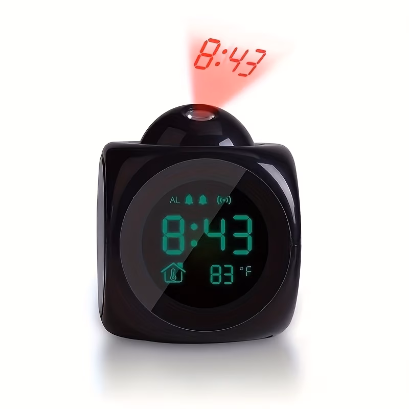 Smart Digital Alarm Clock High-Volume Timer Long-Lasting Mini Clock for Desk Bedroom Office Travel