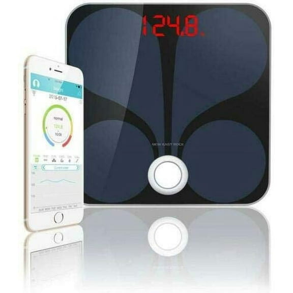 Smart Digital Bluetooth Bathroom Weight Scale Body Mass Index Body Fat 400lb Capacity