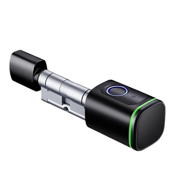 Smart Digital Door Lock Mortise DeadBolt With 2 Ways Adjustable Cylinder Length Fingerprint Password APP Key IC Card Unlock ,Easy installation