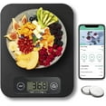 thumbnail image 1 of Food Scale with Nutritional Calculator, Digital Food Scales for Kitchen Scale Grams and Ounces, Smart Food Weight Scale for Weight Loss, 20 Nutrients Tracking, Diet, Calories, Meal Prep, 11lb, 1 of 3