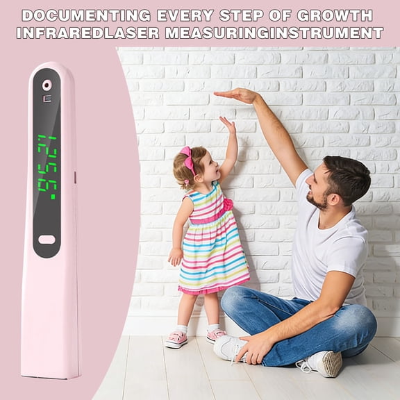 Smart Digital Height Measuring Device - High Precision Infrared Portable Stadiometer for Home Office Gym Use