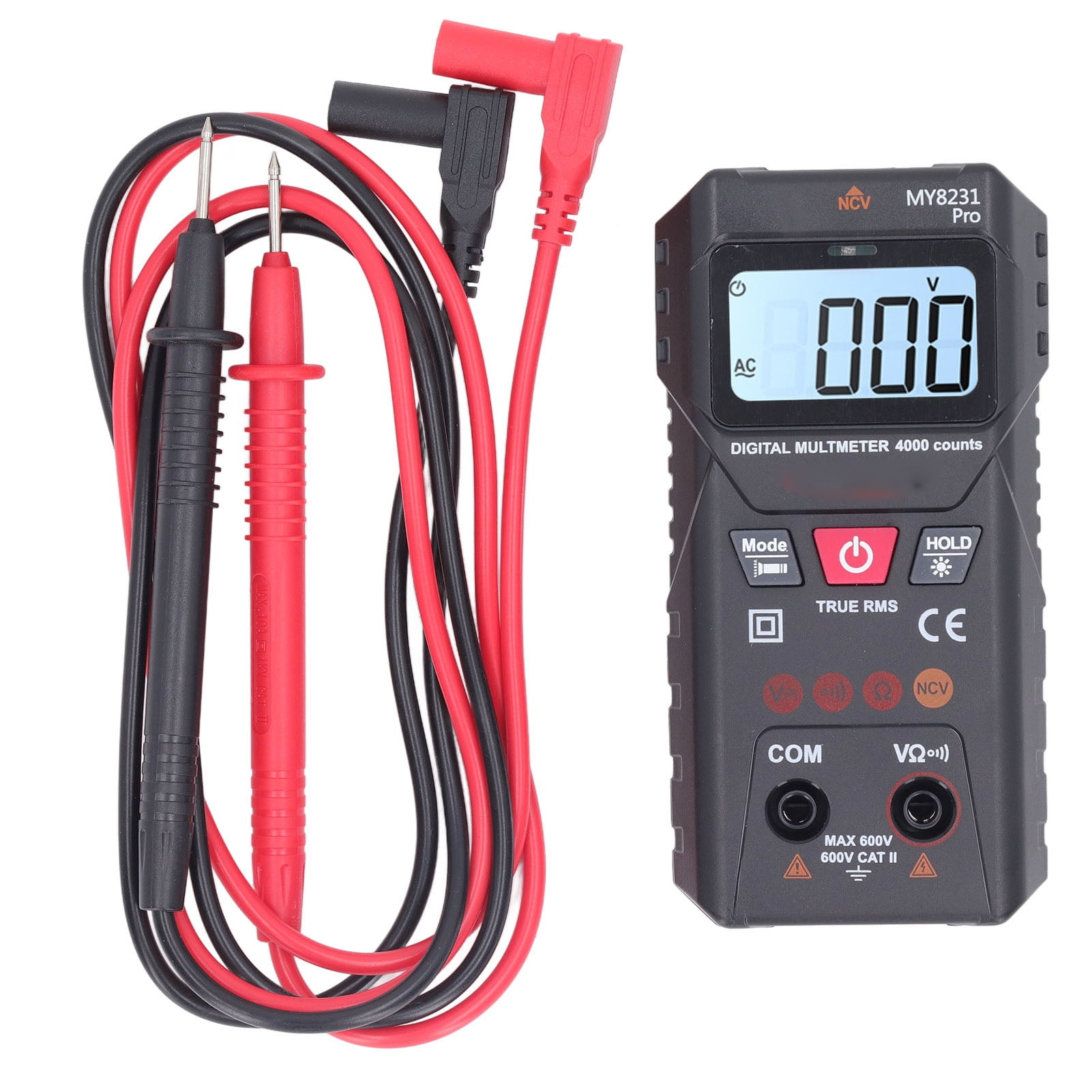 Smart Digital Multimeter 4000 Counts Automatic Identification Anti