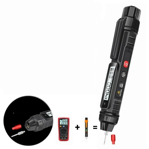 Smart Digital Multimeter 4000 Counts Non Contact High Precision Voltage Detector Pen Auto Range
