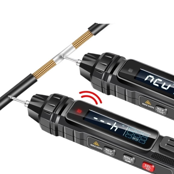 Smart Digital Multimeter 4000 Counts Non Contact Voltage Detector Pen Auto Range Capacitance ,High&Low Sensitivity
