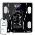 thumbnail image 1 of Smart Digital Scale for Body Weight and Fat, Rechargeable Bathroom Weight Scale with 13 Body Composition Metrics BMI, 1 of 10