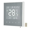 Smart Digital Thermostat with LCD Touchscreen for Air Conditioning