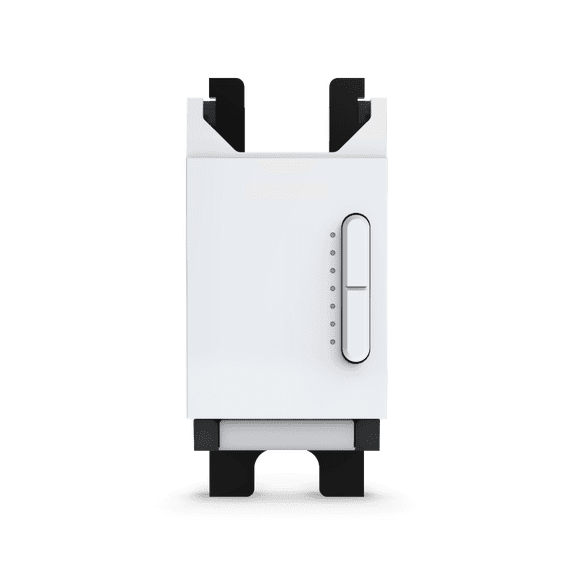 Smart Dimmer by Deako, Single-Pole, Rocker-Style Dimming, 2.4 GHz Wi-Fi, Remote App, Voice Control, Neutral Wire Required, White