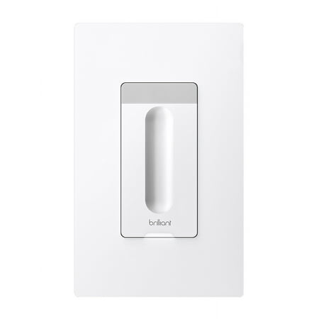 Brilliant - Smart Dimmer Switch - White
