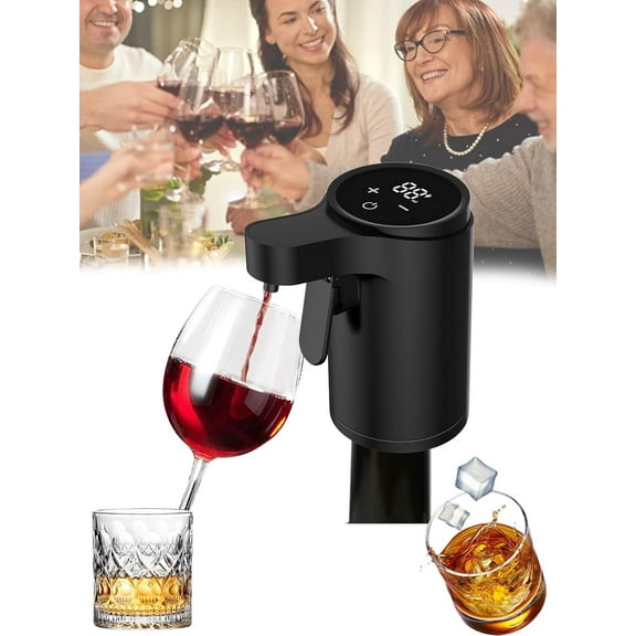 Smart Dispenser - Liquor Dispenser, Built-In Aeration Technology to Enhance the Flavor of Every Drink, Smart Dispensers, Fits a Wide Range of Bottle Sizes and Shapes