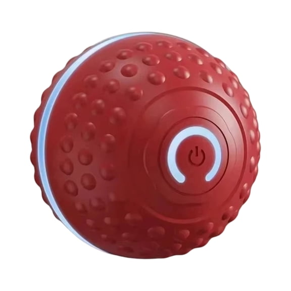 Smart Dog Ball Toy - Rechargeable, Rolling with Bumps, Interactive, Durable for Chewing - for Small Medium Large Dogs, Indoor Outdoor Play