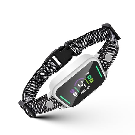 Smart Dog Bark Collar,Rechargeable Anti Barking Training Collar with 8 Adjustable Sensitivity