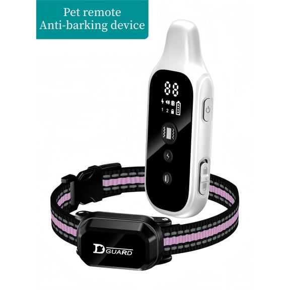 Smart Dog Training Shock Device with Remote Control, IPX7 Waterproof Collar with 3 Training Modes