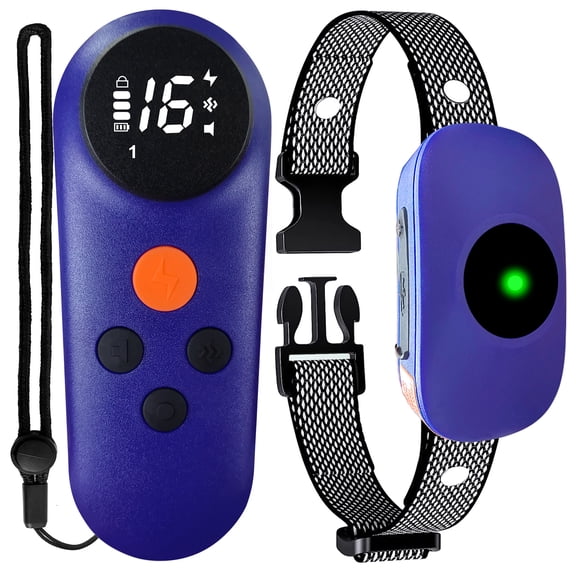 Smart Dog Shock Collar with Remote Control Dog Waterproof Electric Collar with 3 Training Modes