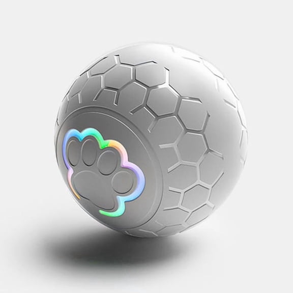 Smart Dog Toy Ball Electronic Interactive Pet Toy Ball USB Automatic Bouncing Rolling Toy Ball With RGB Lights Puppy Cat Product