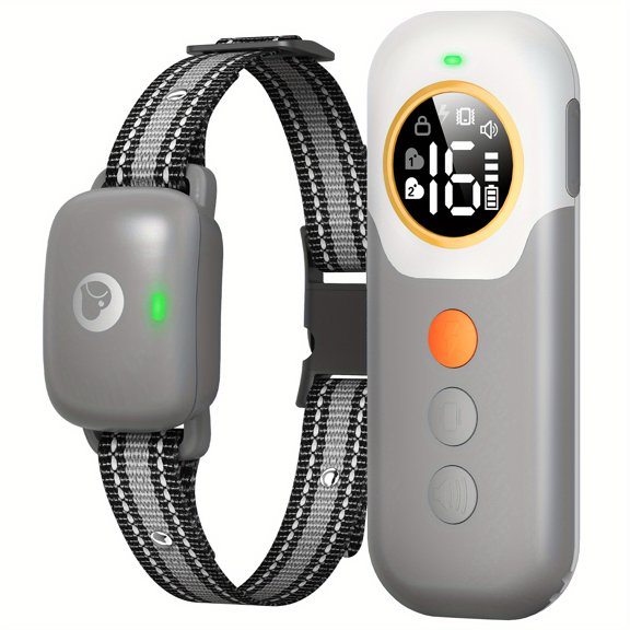 Smart Dog Training Collar - 2600FT Range, 3 Modes (Beep, Vibration, Safe Shock) for All Dogs