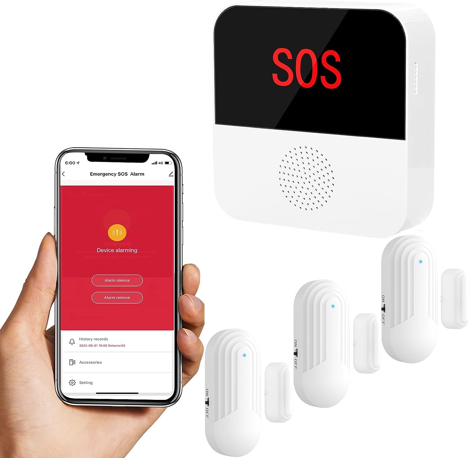 Smart Door Alarms for Dementia Patients/Elderly/Home Security/Kids