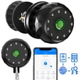 thumbnail image 1 of Door Knob,Blacksmith Smart Door Knob With 4 Ways Quick Unlock,Fingerprint Door Lock,Smart Door Lock for Home, Apartment, Office,Black, 1 of 9