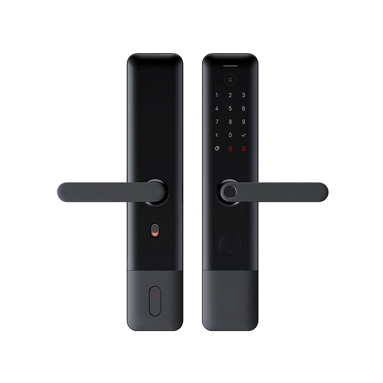 Smart Door Lock E Fingerprint Password Unlock Detect Alarm Work ...