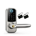 Smart Door Lock Electronic Biometric Fingerprint APP Key Fobs Alexa