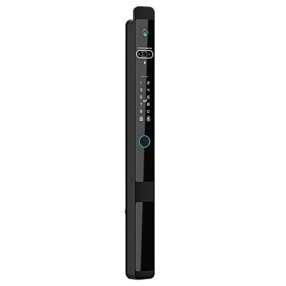 Smart Door Lock Electronic Lock 3D Face Unlock Key Fingerprint Unlock Sliding Door Lock ,Unlock Anywhere