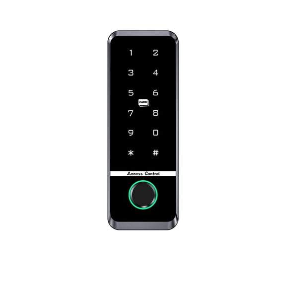 Smart Door Lock Fingerprint Access Control Home Security Electronic Gate Opener Keypad Biometric