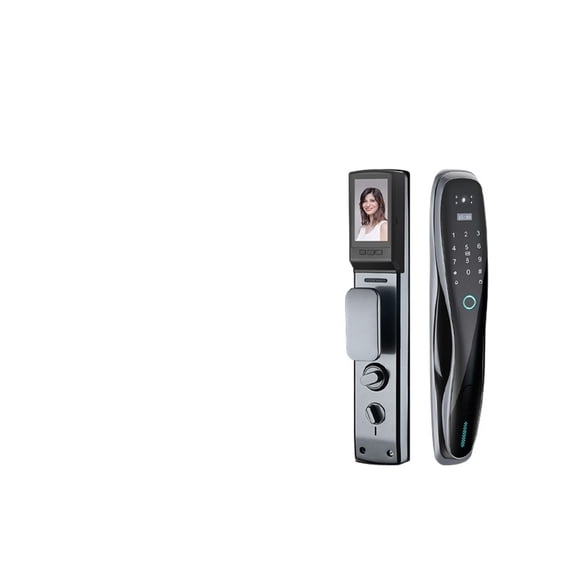 Smart Door Lock Fingerprint Digital Wifi Lock Connected Camera Monitor Send Photo To Mobile ,Easy to Install
