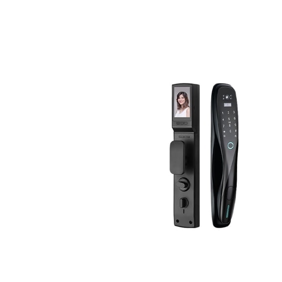 Smart Door Lock Fingerprint Digital Wifi Lock Connected Camera Monitor Send Photo To Mobile ,Easy to Install