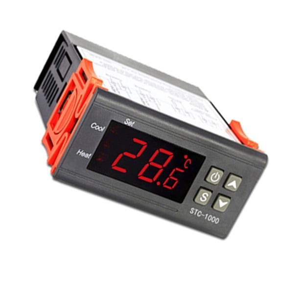 Smart Double Display Regulator Controller With Transducer ABS Housing And Customizable Parameters For Automation