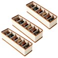 thumbnail image 1 of Foldable Belt Organizer With Compartments For Wardrobe Drawer Storage, 1 of 10