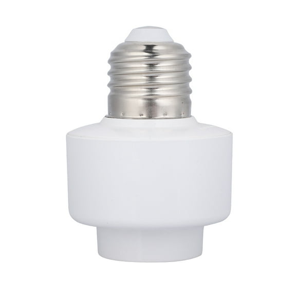 Smart E27 WiFi Light Socket Bulb Holder, Compatible with Android, iOS, Alexa, and Google Home