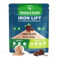thumbnail image 1 of Smart Eats Iron Lift - Powder Iron Supplement - 30mg Gentle Iron, 20g Protein, 6g Fiber - Vitamins - For Anemia - Support Energy, Hair & Gut - Vegan - Chocolate Flavor - 30 Scoops, 1 of 7