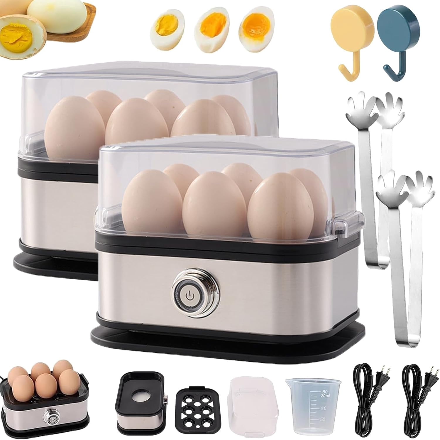 Smart Egg Cooker with Auto Shut Off