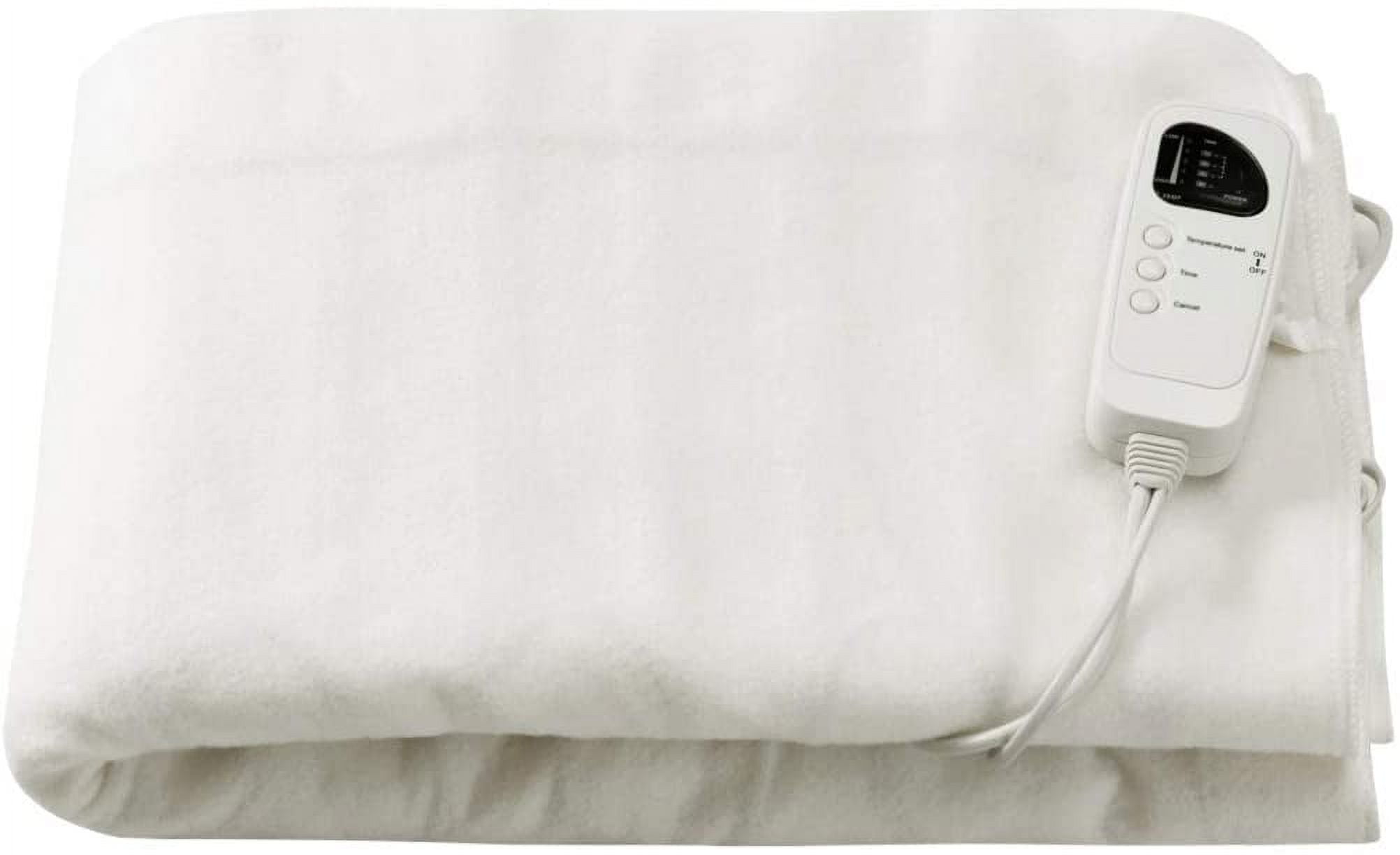 Smart Electric Heated Mattress Pad, Heating Bed Topper Blankets w/ Low