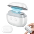 thumbnail image 1 of Smart Electric Nail Clipper, 2‑in‑1 Trimmer & Polisher with Safety Sensor, Nail Dust Collector, USB‑C Rechargeable for Home & Travel.(White 1Pc), 1 of 8