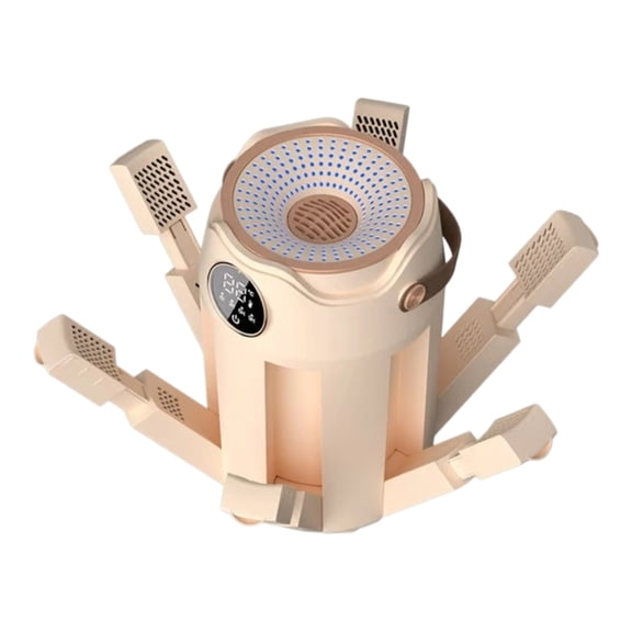 Smart Electric Shoe Dryer with Aromatherapy, Digital Display, Multi-Shoe Drying System, Constant Temperature Control, Deodorizing Function