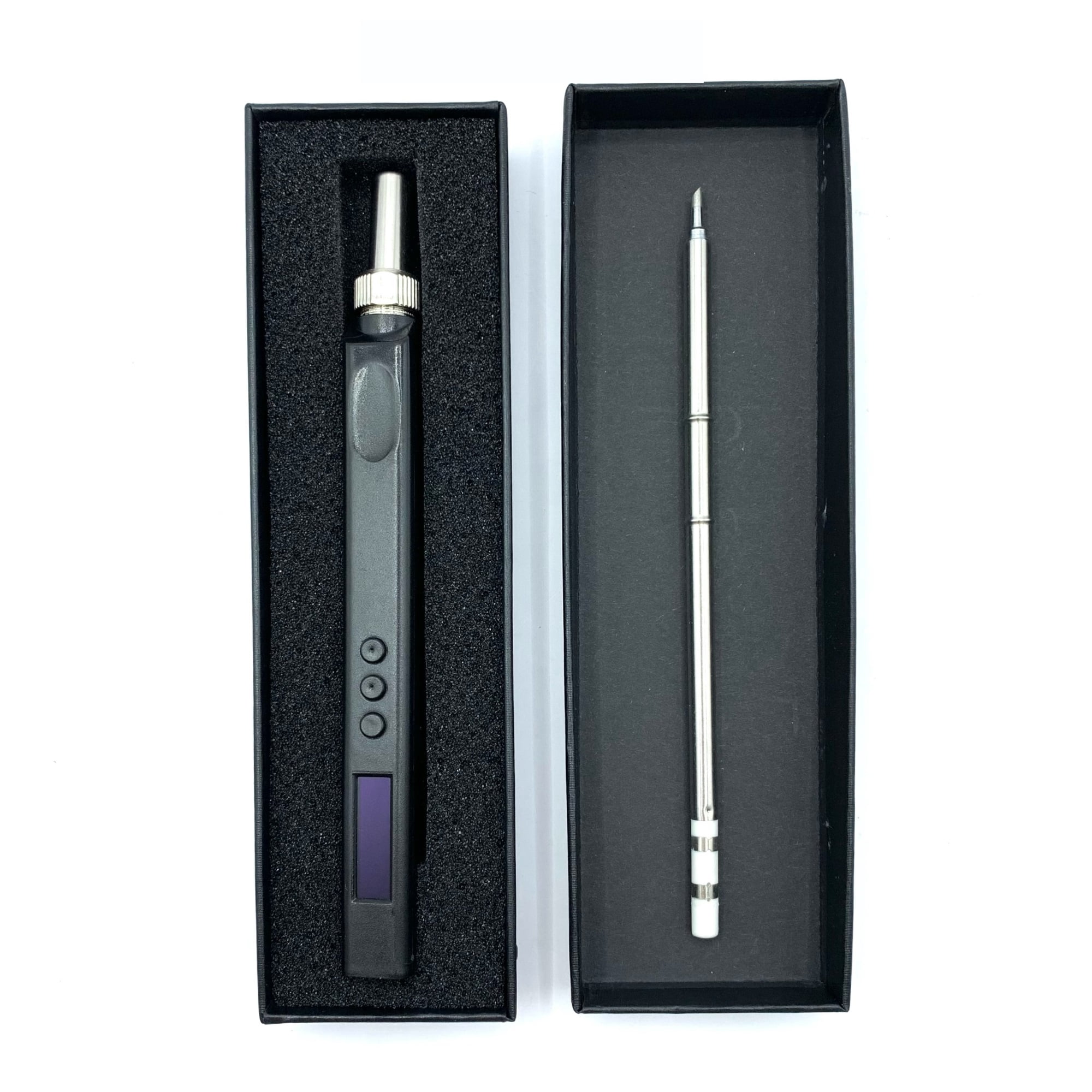 Smart Electric Soldering Iron Kit,Adjustable Temperature Portable Solder Welding Station Heat Pencil,Welding Tools