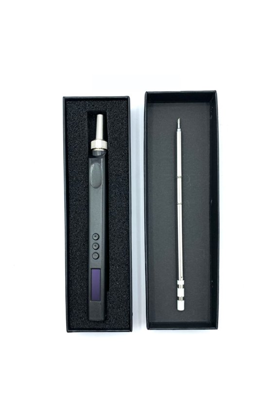 Smart Electric Soldering Iron Kit,Adjustable Temperature Portable Solder Welding Station Heat Pencil,Welding Tools