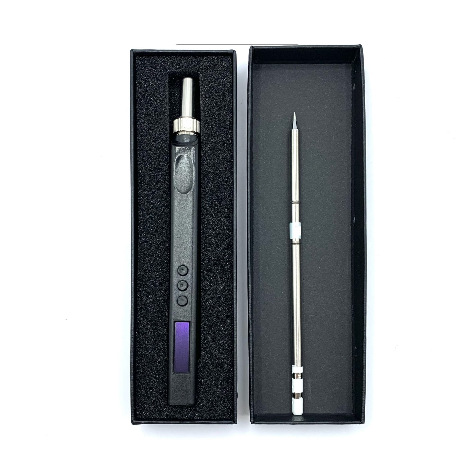 Smart Electric Soldering Iron Kit,Adjustable Temperature Portable Solder Welding Station Heat Pencil,Welding Tools