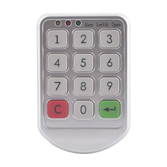 Smart Electronic Cabinet Lock with Keypad Magnetic Lock,Dual Security System for Office File Storage ,Keyless Entry Deadbolt