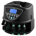 thumbnail image 1 of Smart Electronic Coin Counter - LCD Display Shows Real-Time Count for US Coins (1¢/5¢/10¢/25¢/$1) with 5 Storage Tubes, 1 of 11