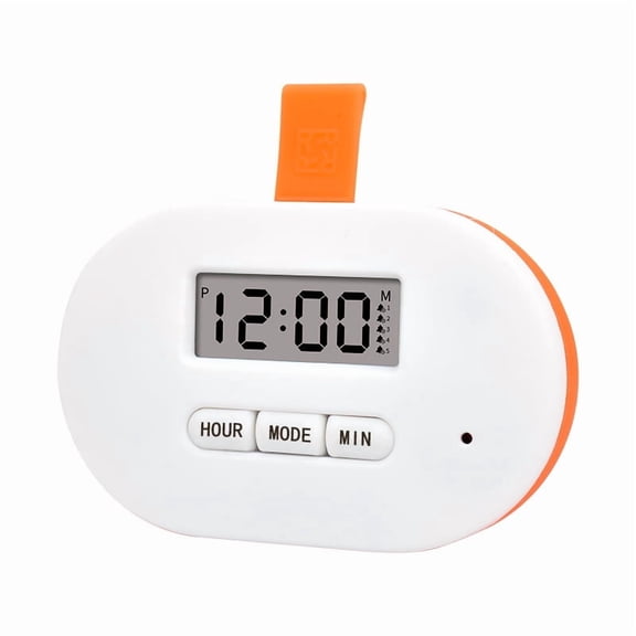 Smart Electronic Pill Box Organizer with 3 Compartment Day Pill Box Case with Alarm Reminder Pill Box Empty Pill Case, Travel Pill Organizer for Pocket Purse, Daily Portable Pill Container