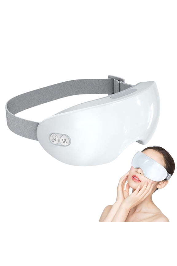 Smart Eye Mask for Dry Eyes with Warm Mist Humidifier, Heated Eye Compress for Tired Eyes Relief, Rechargeable Eye Care Device with 2 Temperature Settings