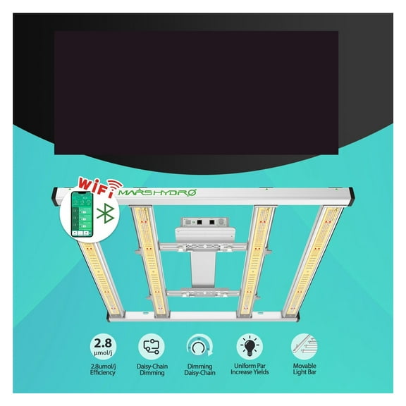 Smart FC-E3000 300W Full Spectrum LED Grow Lights Bars For Indoor Tent Hydroponics Veg And Flower ,High-Efficiency Growth