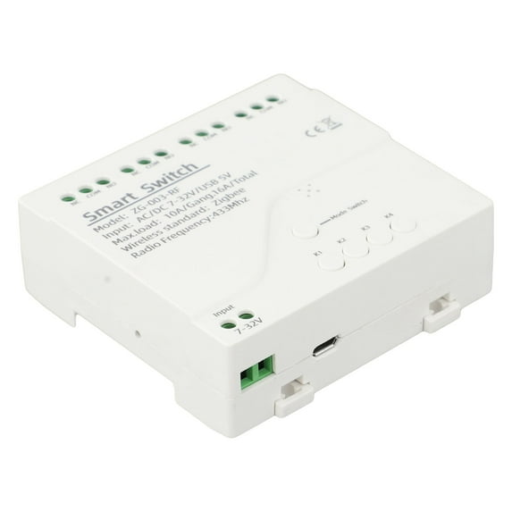 Smart FOR TUYA FOR ZigBee 4CH Relay Module Remote Voice Remote Control Switch